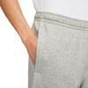 Nike Logo Mid-Waist Fleece Thick Drawstring Cuffed Casual Pants Men Pants Gray DD6268-063