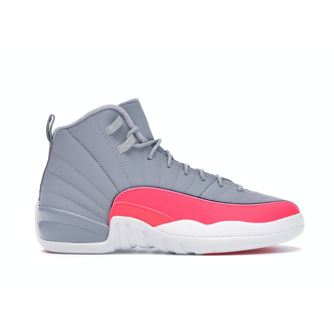 

Детские кроссовки Air Jordan 12 Retro GS Racer Pink Grey Wolf-Grey Racer-Pink-Black 510815-060