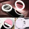 Portable Clip Fill Light Selfie LED Ring Photography for iPhone Android Phone