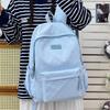 Schoolbag Korean Version of High-value Student Schoolbag Large-capacity Casual and Lightweight Backpack Small Fresh and Sweet Travel Backpack Female
