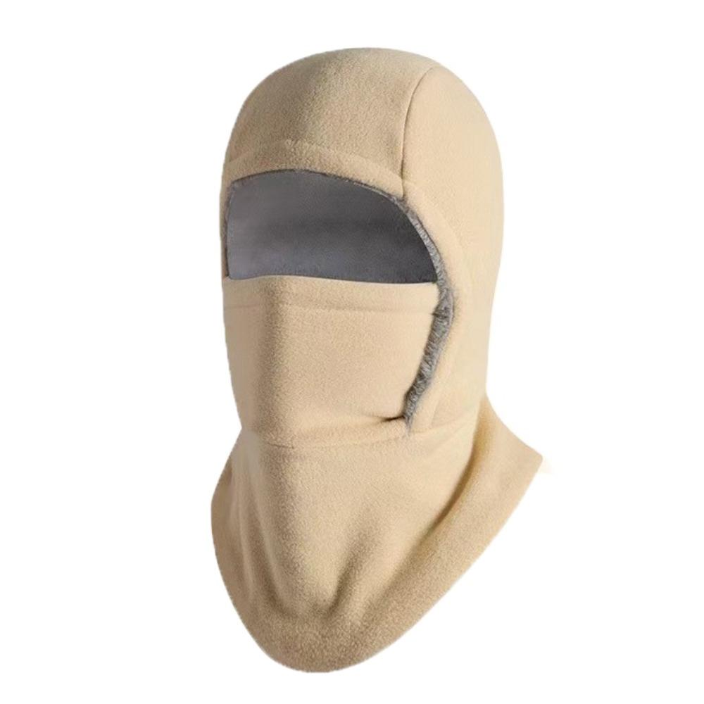 Fleece Warm Hat Mask Neck Protection Ski Windproof Cap Balaclava Cycling Cap  Winter