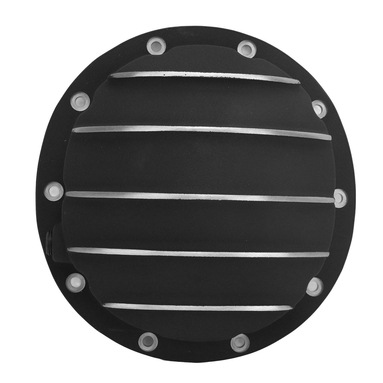Aluminum Differential Cover HRCGM85BK 10 Screw 1Celsius2in NPT Car Differential Cover for Biscayne   Express