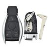 Modified 3/4 Button Smart Key Shell for Mercedes Benz W211 A C E G S R SL ML GML CL GL CLS CLA CLK SLK GLK with Battery Holder TB7