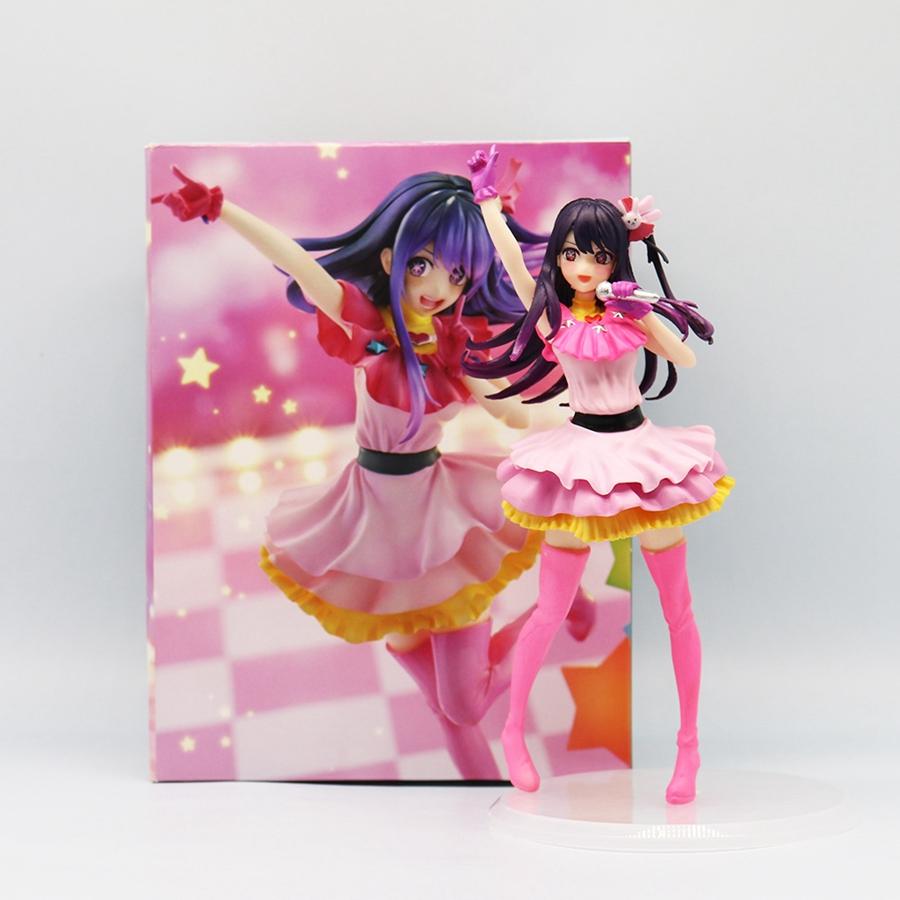 21cm [OSHI NO KO] Anime Model Idol Singer Hoshino Ai Action Model Kawaii Star Arima Kana Figurine PVC Collection Figure Toys