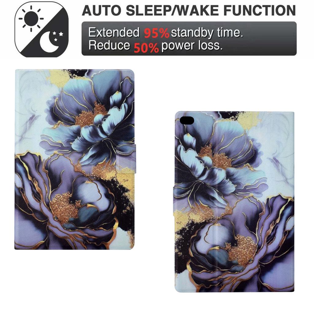 For iPad Mini/Mini 2/mini 3/mini 4/mini (2019) 7.9 Inch Case PU Leather Pattern Printed Cover with Card Holder