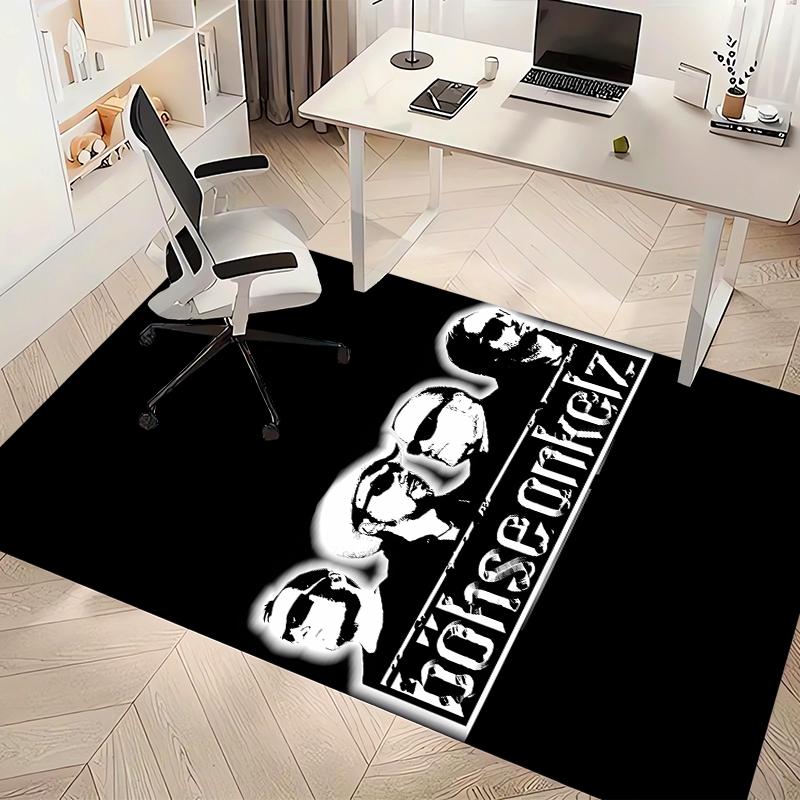 Böhse Onkelz Band Printed Absorbent Washable Carpet, Non-Slip Bathroom Mats, Kitchen Rugs, Yoga Mat,Living Room Entrance, Camping Picnic Rugs