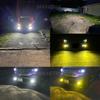 MAXGTRS 2X H11 H9 H8 LED Fog Lamp Canbus No Error H10 9005 9006 H16JP HB3 HB4 Bulb 6500K 3000K Daytime Running Light