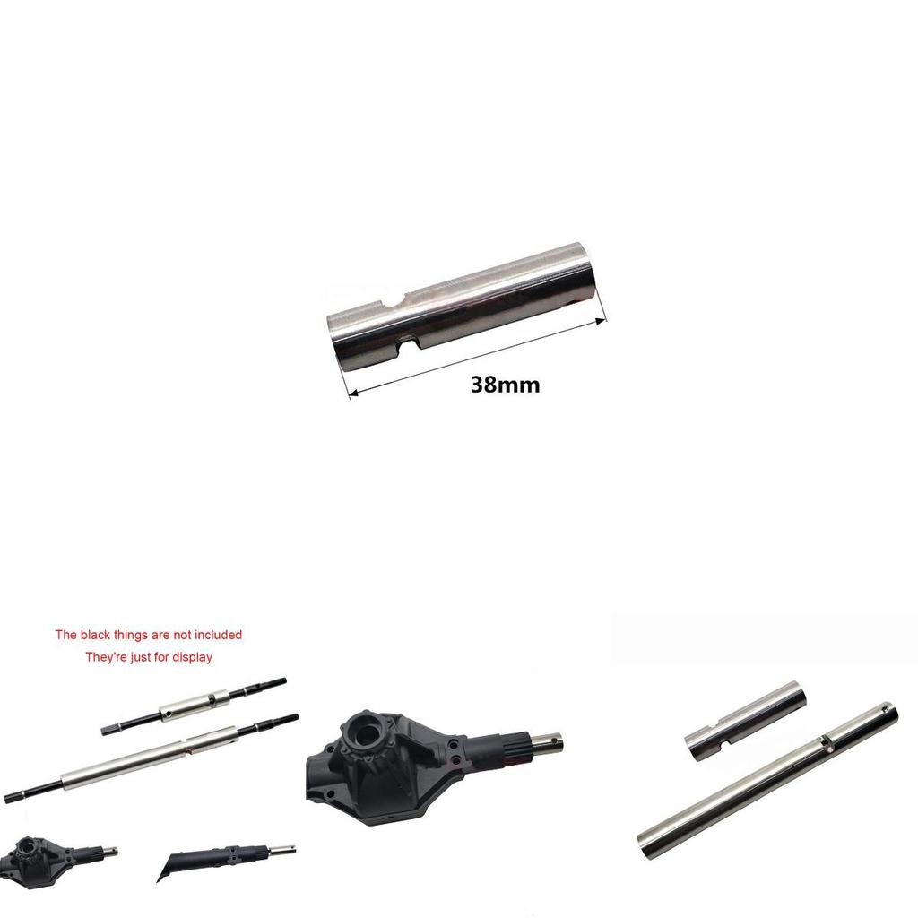 Premium Stainless Steel Axle Tubes Set For Rc 1/10 Truck Axial Ax10 Wraith Rr10