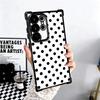 Polka Dots Art Fashion Desgin Soft Phone Case For Samsung Galaxy S26 Ultra S25 Edge S24 FE S23 Plus S22 S21 + S20 Plating Anti-F