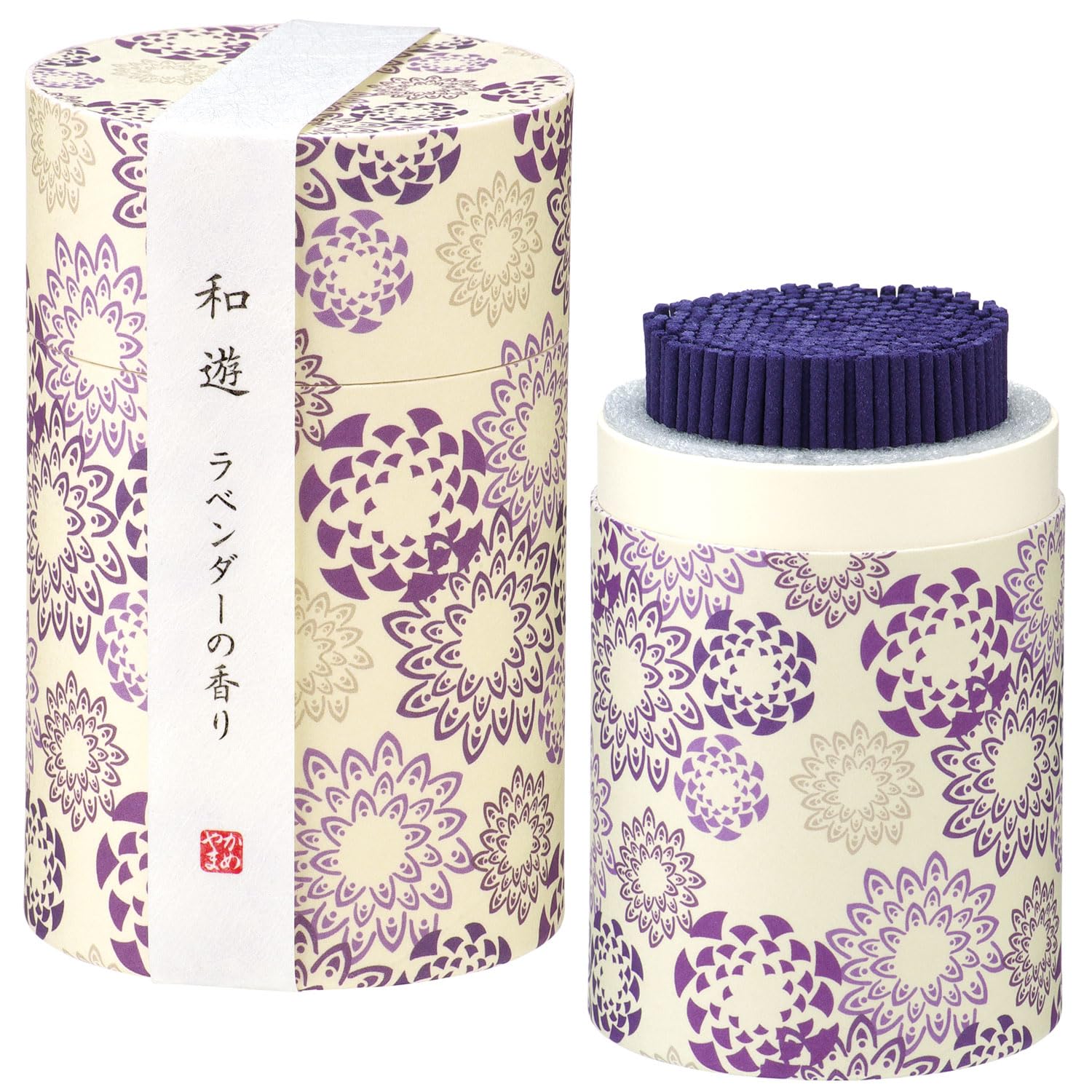 

Kameyama Wayu Lavender 300 Mini Size Incense Scent, Approx. 90g, Sticks,