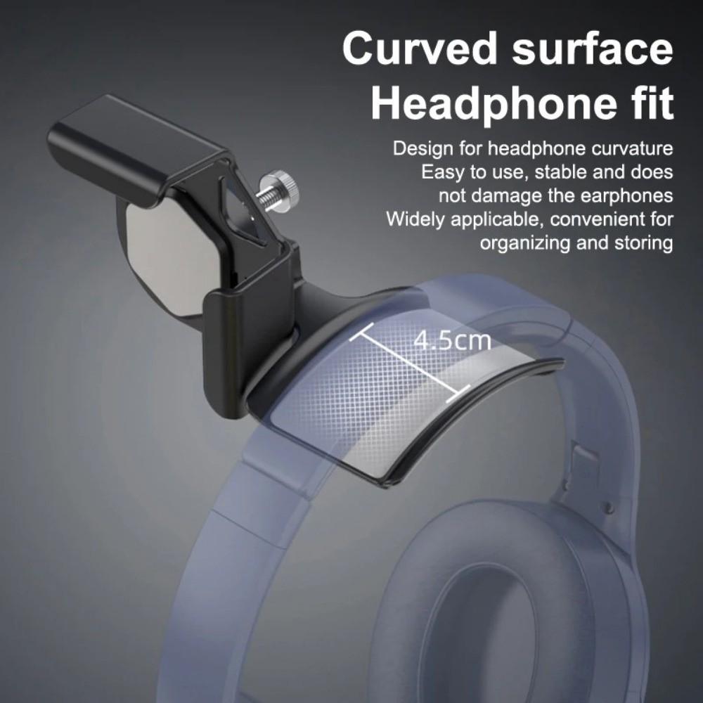 Universal Earphone Stand Hanging Headphone Bracket Headset Hanging Hook  PC Monitor Wall Hook