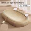 Oval Cat Scratching Pad: Wear-Resistant Self-Entertainment Toy, Lint-Free Scratch-Resistant Claw Board, Nail Grinding Pet Supplies