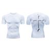Cross Print Compression Shirt for Men Christian Sporty Quick Dry Tshirt Tees Tops Gym Workout Fitness Undershirts Baselayers