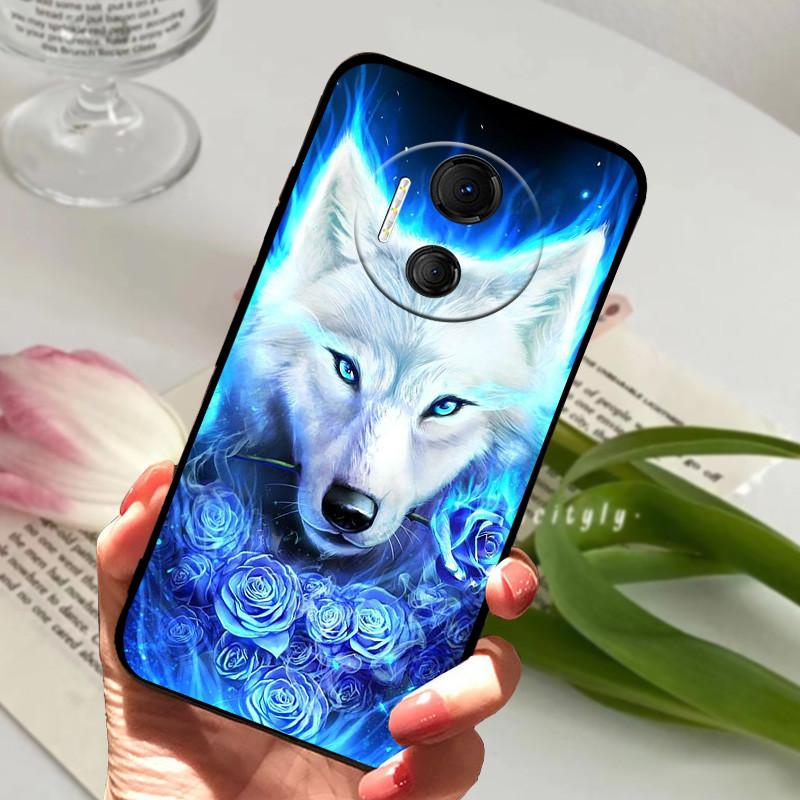 Pro pouzdro DOOGEE X97 Pro Nárazuvzdorné měkké silikonové kryt na telefon z TPU Pro DOOGEE X97 Pro Funda X 97 Pro X97Pro Capa Kočka Vlk Kreslený film