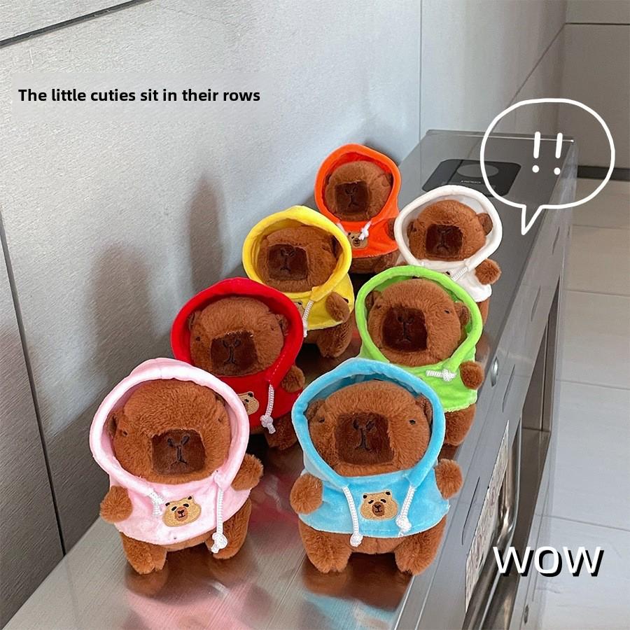 Hanorac Capibara Jucărie de Pluș & Ornament Breloc