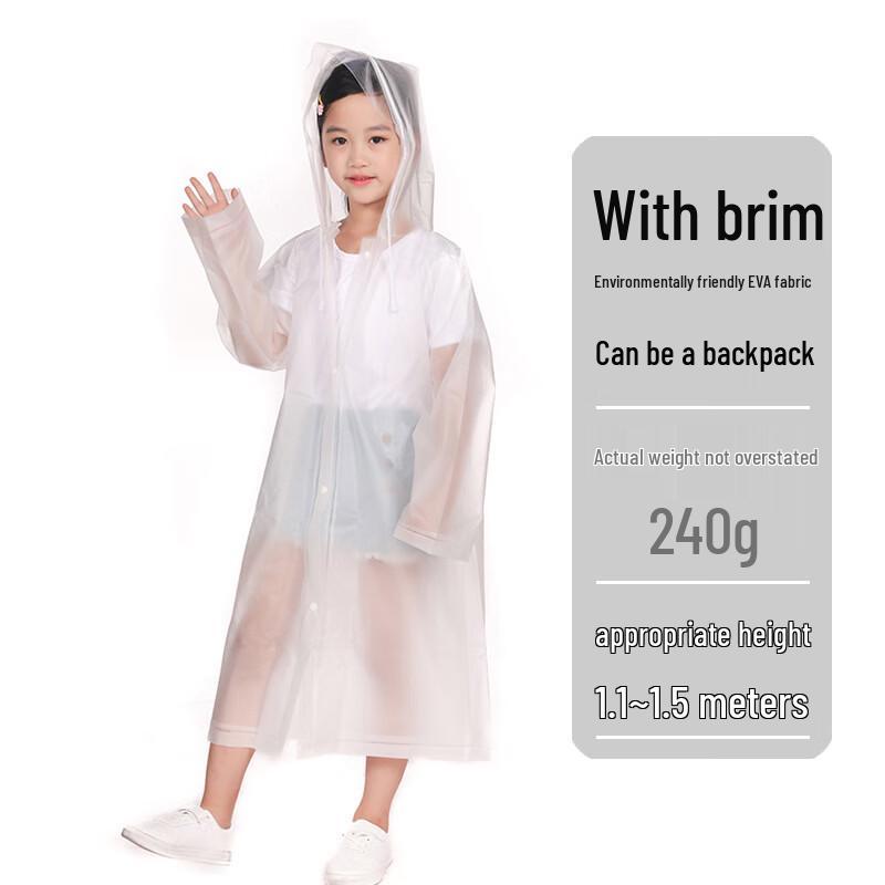 AOLANSI Kids Backpack Rain Poncho