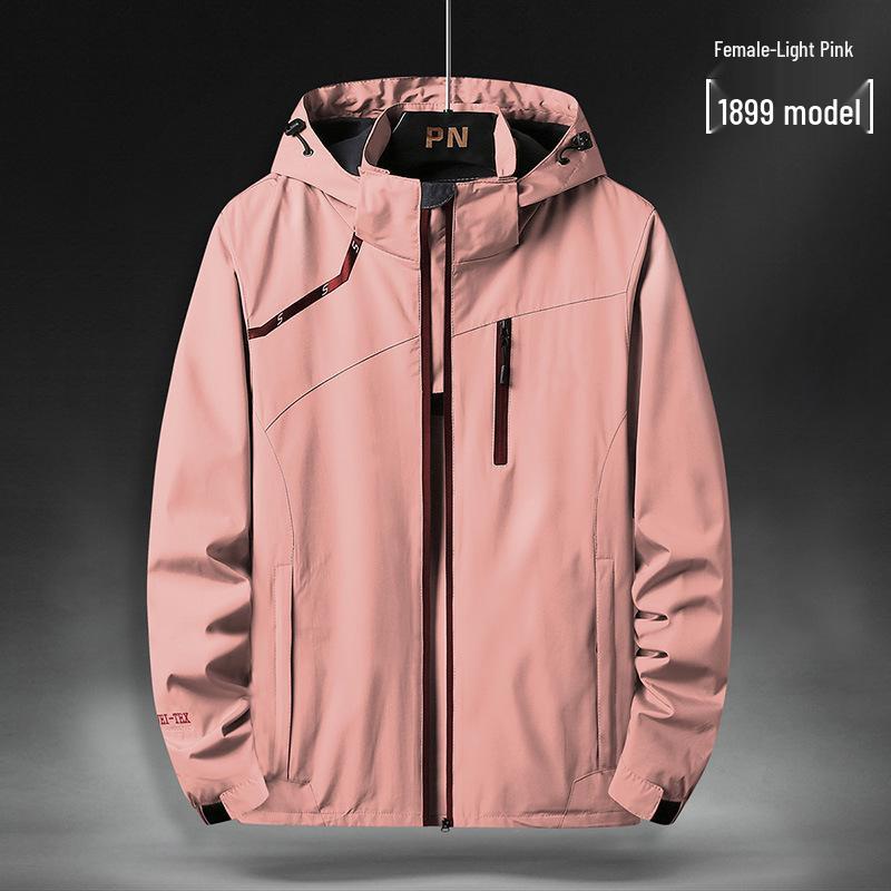 Nowa męska i damska kurtka wiatrówka na wiosnę/jesień do wspinaczki górskiej