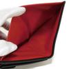 Used 10656 Trifold Wallet 7942, Old Style, Smooth Calfskin, Vintage, Old Red, Two-Tone CD Logo, Black, Unisex from