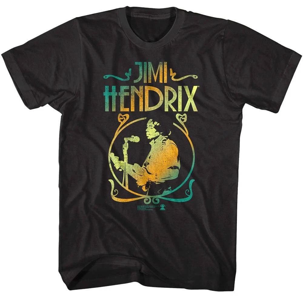 Jimi Hendrix Blue Wild Angel Men s T-Shirt 3XL