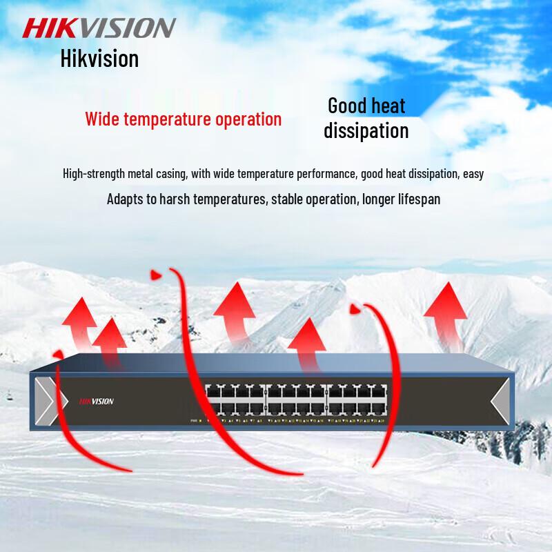 

HIKVISION DS-3E0516-E 16-Port Unmanaged Gigabit Switch