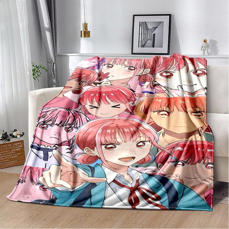 3D Cartoon Blue Box Ao No Hako Love Anime  Blanket,Soft Throw Blanket for Home Bedroom Bed Sofa Picnic Travel Office Cover Kids
