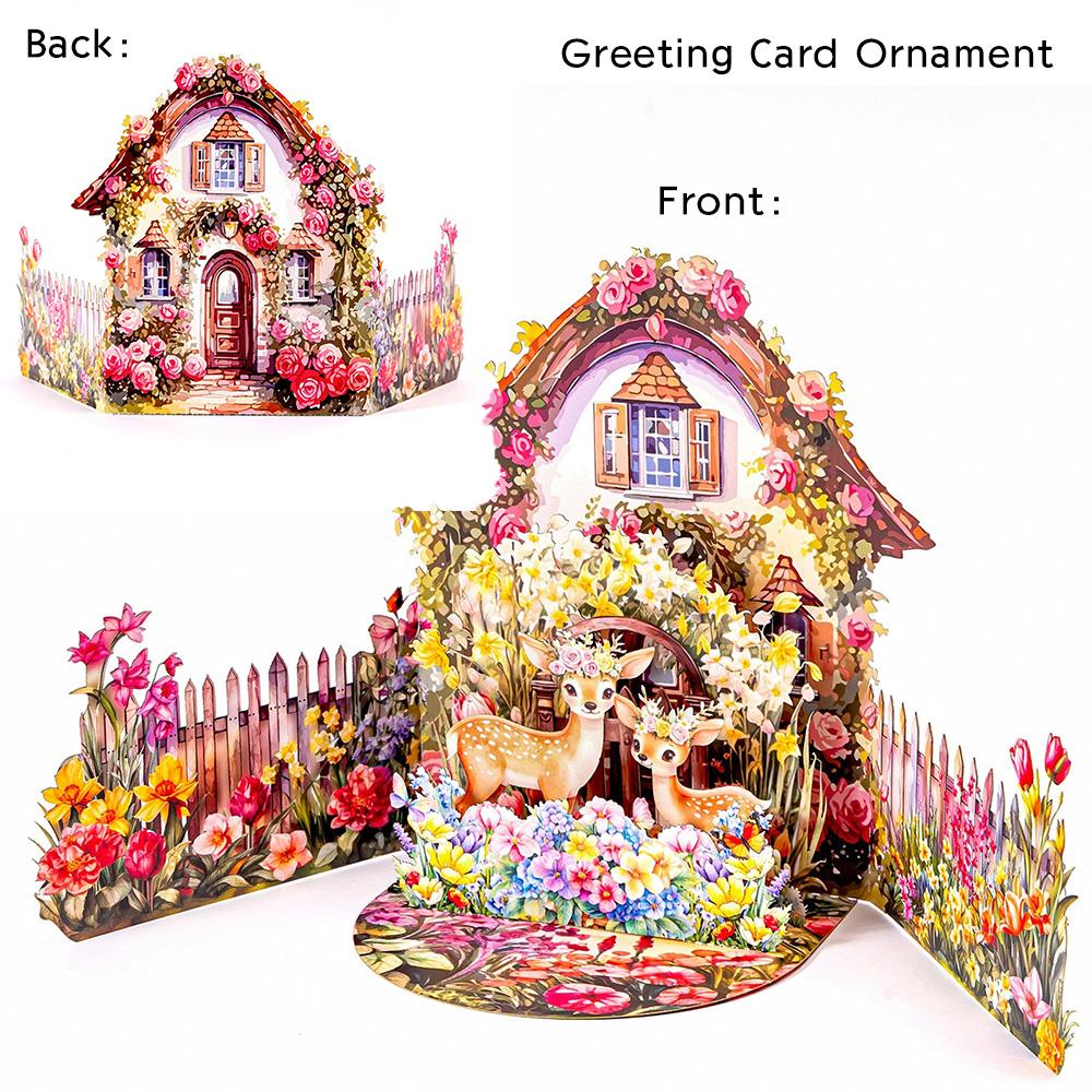 

Premium 3D Pop Up Flower Bouquet Card Mothers Day Present Valentines Day Anniversary Birthday Greeting Cards Thank You Wishes Gifts