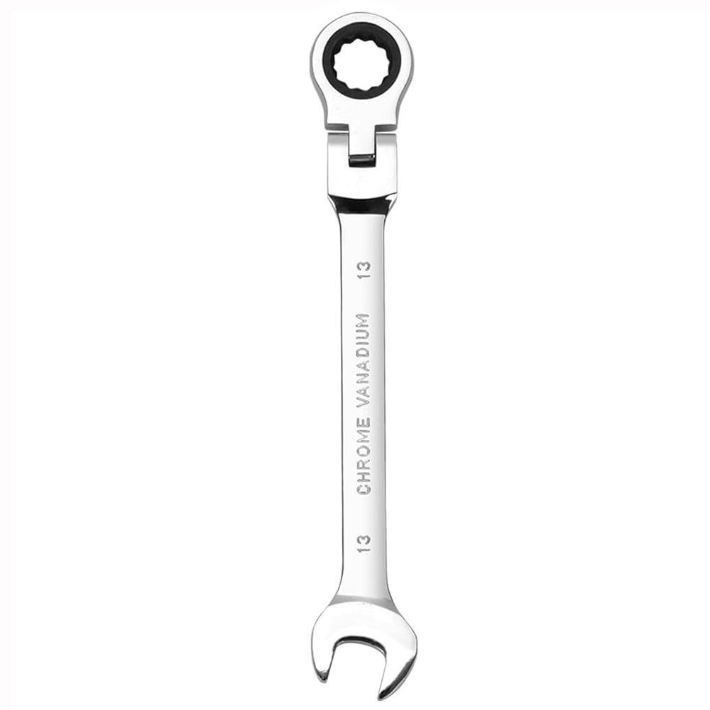 Quick Release Dual Heads Ratchet Wrench Dual Heads Ratcheting Socket Spanner Car Repair Nut Tools