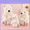 Polar Bear Plush Toy With Soft Pp Cotton Filling For Kids And Gift Giving