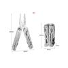 Tralow 28 In 1 Multi Tool Pliers Stainless Steel Foldable With Thread Cutter Knife Saw Screwdriver For Camping Repair