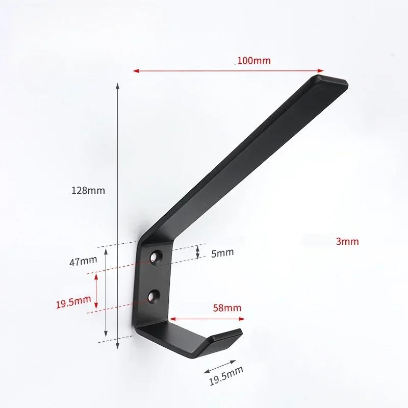 Motorcycle Helmet Wall Mount Hook Racks Steel Multipurpose Hook Hanger Home Luggage Jacket Holders Kitchen Cabinet Shelf Hooks