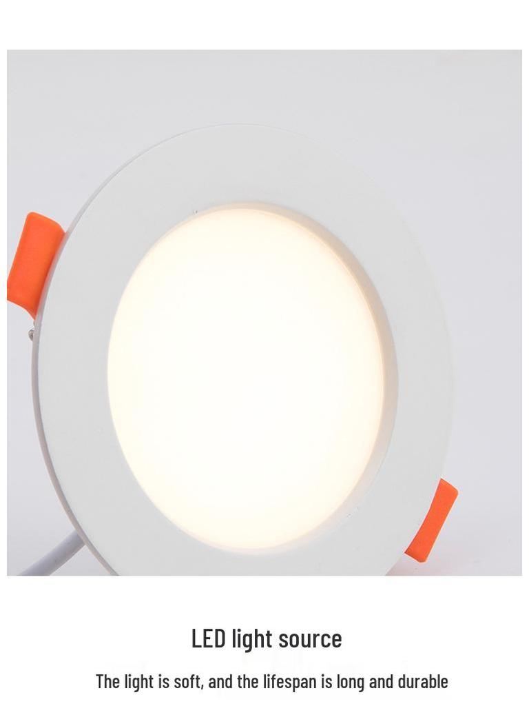 Ultradünner blendfreier und beschlagfreier LED-Einbaustrahler für Zuhause und Bekleidungsgeschäft - 4, 6, 8 Zoll mit schmalem Rahmen