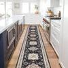 Hallway Runner Rug Anti-Slip Strip Living Room Entrance Carpet Vintage Corridor Kitchen Floor Mat Home Decor