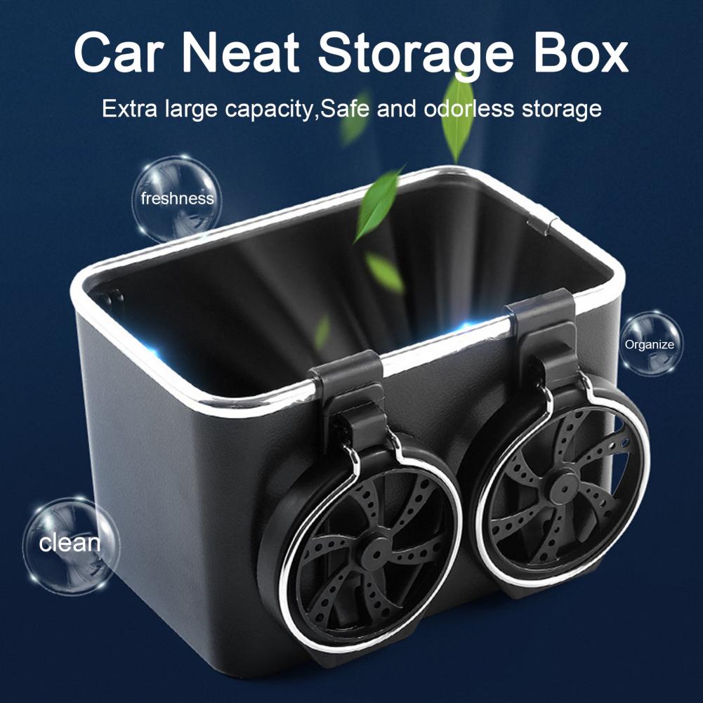 Zadní řada Autopříslušenství Univerzální Organizér do Auta 3-dílný Držák na Nápoje Box na Ubrousky Úložné Řešení pro Zadní Řadu Multifunkční