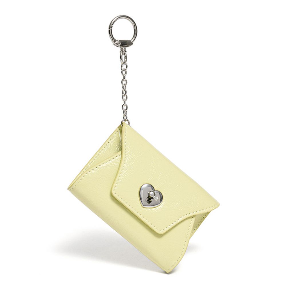 Le Masque Heartlock Keyring Multi Pouch Keyring Card Wallet (5 Colors)