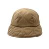 New Maillard hat women's autumn and winter bucket hat plain face small bucket hat thermal basin hat