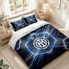 Bedding Set 1 Duvet Cover 2 Pillowcases Borussia Dortmund Print Bedroom Home Decoration
