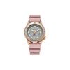 Professional Master Series 200m Waterproof Solar Quartz PU Strap Women's Watch Silver Dial EO2023-00A