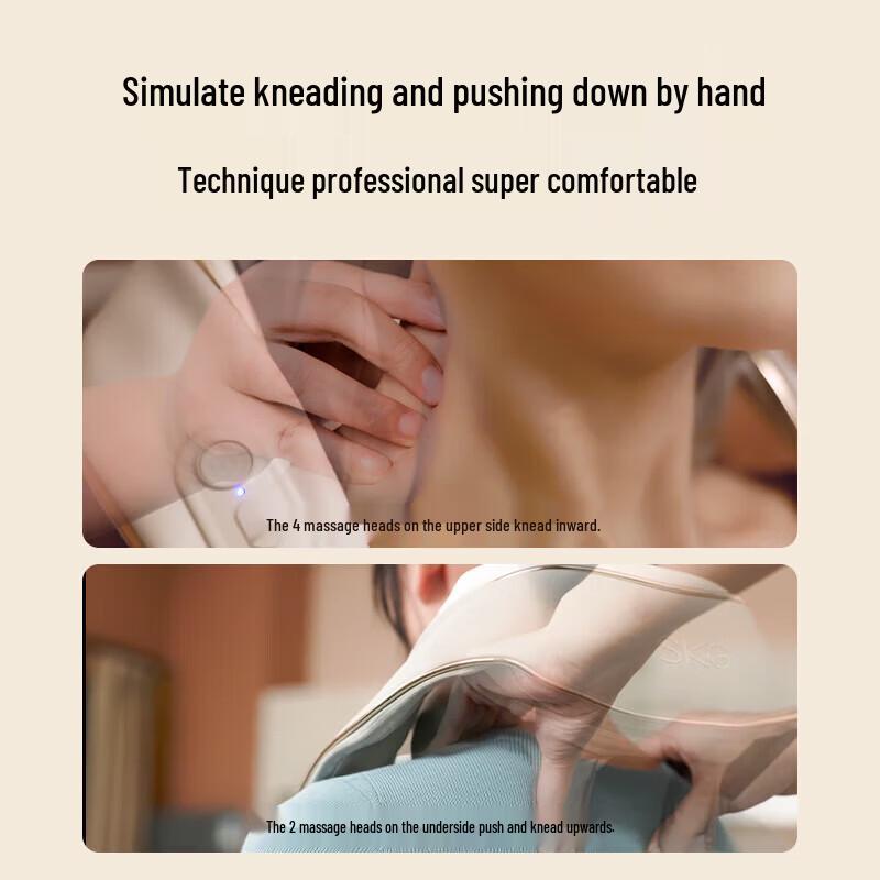 SKG H5 Cervical Neck and Shoulder Massager CN plug (adapter included)