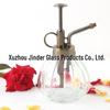 Creative Hand-Pressure Glass Watering Sprayer with Colored Transparent Pumpkin Design