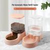 Automatic Cat Feeder & Water Dispenser with Spill-Proof Bowl