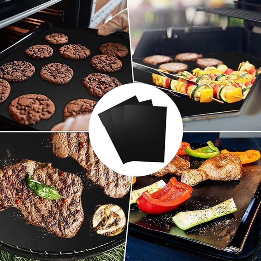 Heat Resistant Non Stick Baking Mat Easy Clean Baking Tray New Grilling Sheet  BBQ Tools