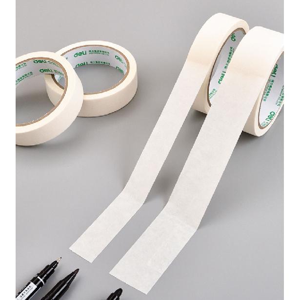 Masking Tape White Color Sealing Self Adhesive Tape Car Painting Shelter Decoration Paper Tape Waterproof 20m / RollPinstriping Tape 3