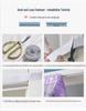 Lace Door Curtain: Anti-Mosquito, Insect-Resistant, Light-Filtering Mesh Partition for Bedroom & Kitchen, No-Punch Installation