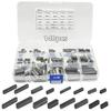 140pcs Carbon Steel Square Parallel Keys 3-6mm Size Range Round End Flat Keys  Machinery Repair