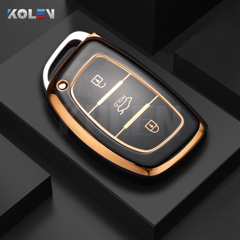 Fashion Tpu Car Remote Key Case Cover Shell For Hyundai Tucson Sonata Fe Creta Ix25 Ix35 Ix45 Solaris Elantra Accent I10 I20 I30