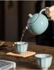 Ru Kiln Celadon Ceramic Tea Cup - Handmade Gongfu Single Master Cup