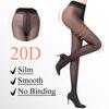 1 Pack Of Women'S 20D Ultra-Thin Stockings, Sexy And Fashionable Tight Fitting Elastic Bottom Pantyhose