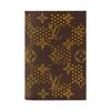 LOUIS VUITTON Monogram Grid Coated Canvas Passport Holder Men's Brown M29285