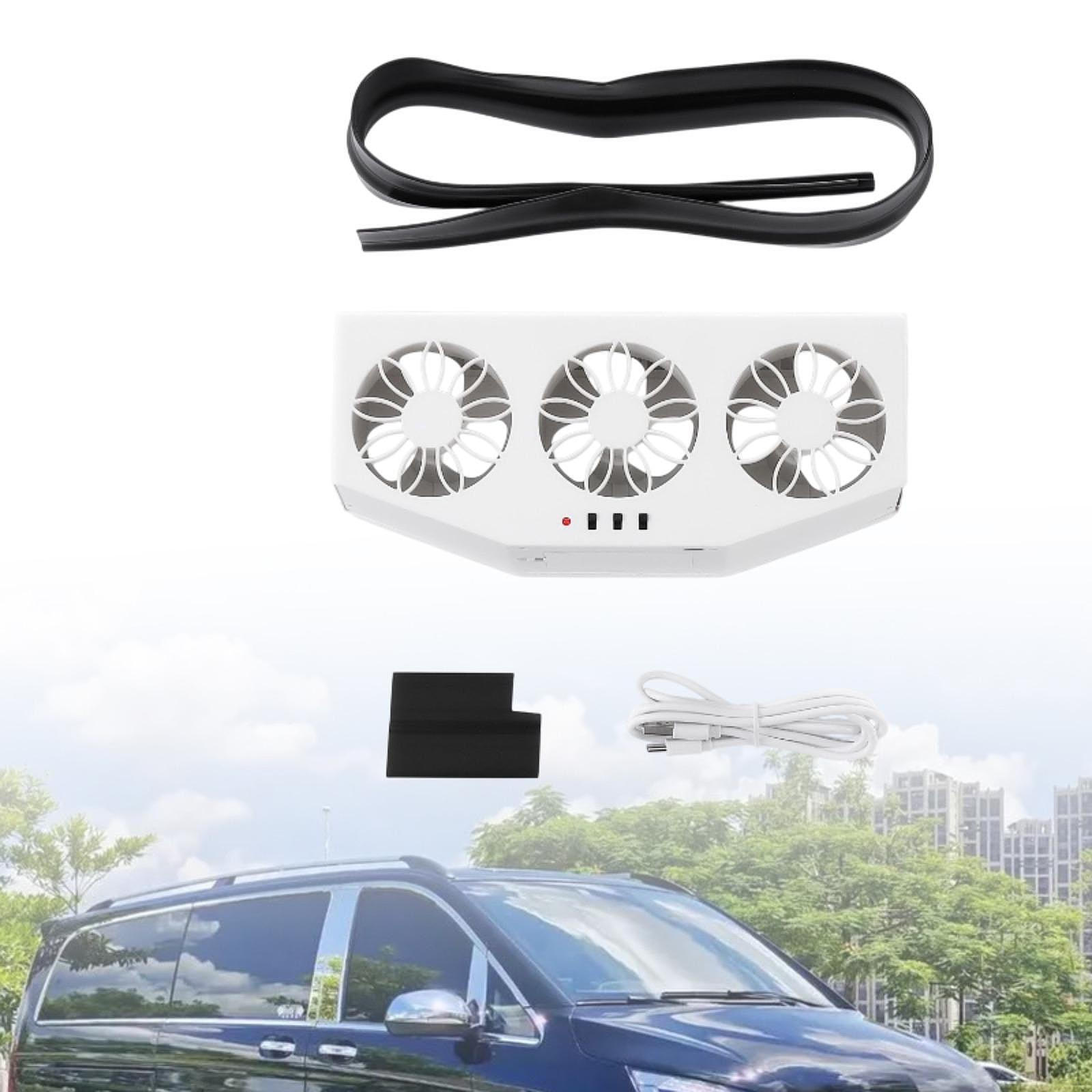 

Автомобільний витяжний вентилятор із сонячною енергією, регульований кут, простий у встановленні, автоматичний вентиляційний отвір, радіаторна вентиляція білий