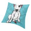 Potrivit pentru mașină, canapea, față de pernă, husă de pernă british bull terrier, kawaii, câine drăguț